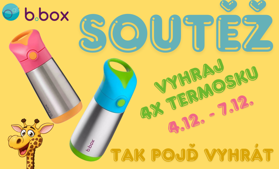 Soutěž o termosky od b.Box 4.12. - 7.12.