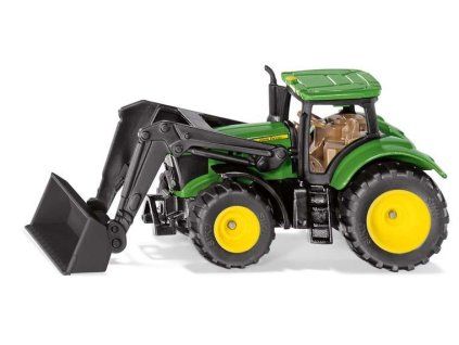 SIKU Blister 1395 - John Deere s předním nakladačem