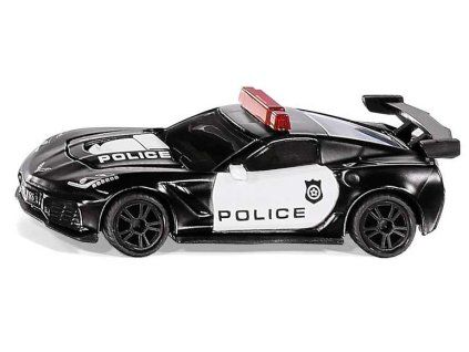 SIKU Blister - policie Chevrolet Corvette ZR1