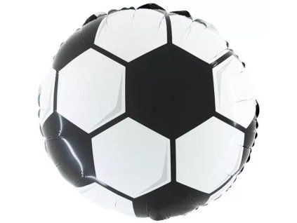 Fóliový balónek kulatý - Fotbalový míč 45 cm