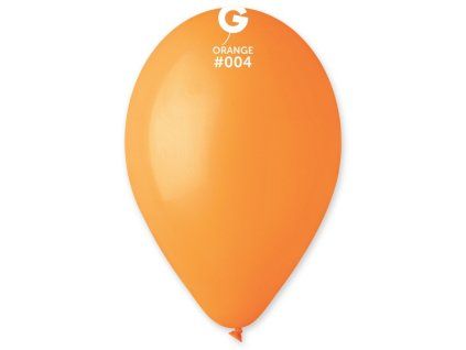 Výhodné balení 100ks Kulatý latexový balónek 30 cm #004 - Oranžová