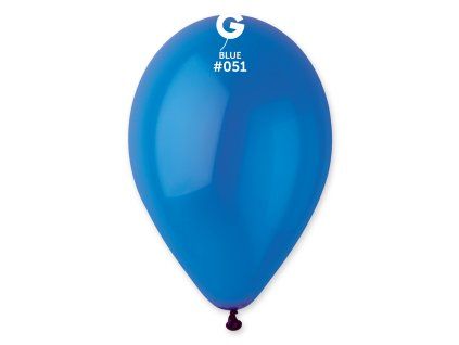 Kulaté latexové balónky 30cm Modrá #051