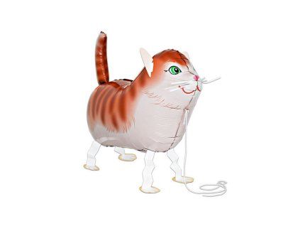 43 cm fóliový balónek - Chodící kočka