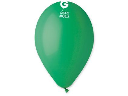 Výhodné balení 100ks Kulatý latexový balónek 30 cm #013 - Tmavě zelená