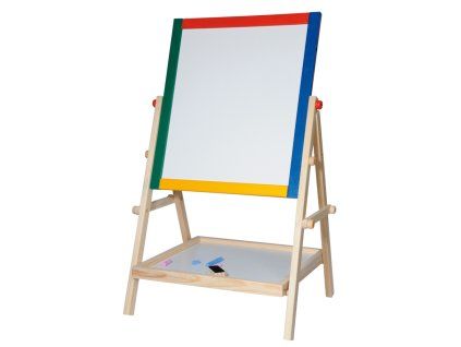Woody Tabule natur rám s poličkou, 65 cm