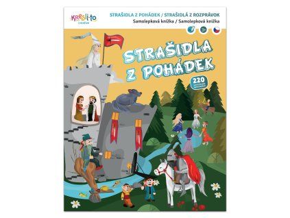 Samolepková knížka - Strašidla z pohádek