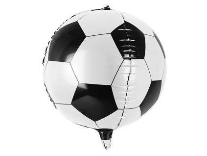 50 cm fóliový balónek kulatý - Fotbalový míč