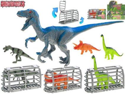 Dinoworld Dinosaurus v kleci 12 cm - různé druhy