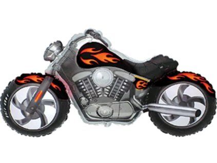 Fóliový balónek ve tvaru CHOPPER je skvělým doplňkem na oslavy. Po nafouknutí dosahuje velikosti 113 cm. Můžete jej plnit vzduchem nebo héliem. S héliem se bude vznášet, což dodá dekoraci kouzlo. Ideální na oslavy narození dítěte nebo baby shower.