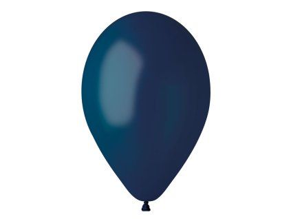 Kulatý latexový balónek 30 cm - Navy Modrý #102