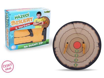 Házecí sekery velké, terč 66 cm