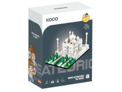 KOCO Stavebnice Tádž Mahal 539 dílků 12x8x5,5 cm