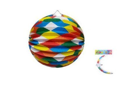 Lampion koule 25 cm Zvířátka