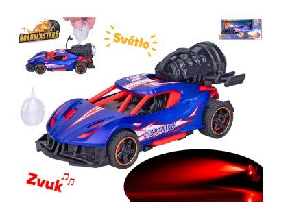 Kouřící auto Roadblaster  14 cm - zpětný chod