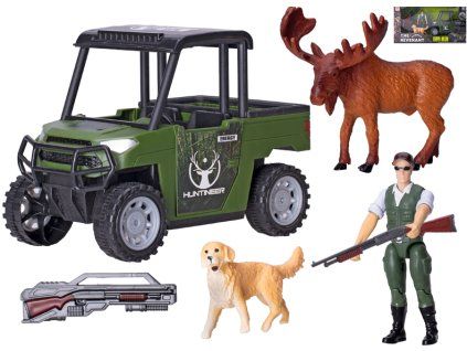 jMikro trading Revenant - Auto terénní na volný chod - 14 cm - s doplňky