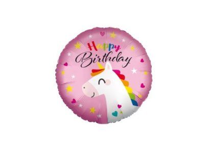33 cm Fóliový Balónek -Happy Birthday