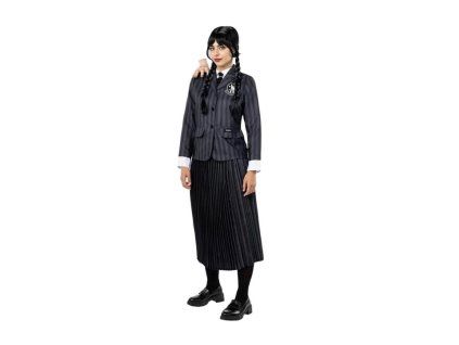 Wednesday Adams dětský kostým uniforma šedá