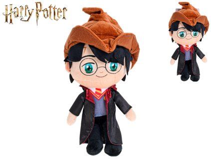 Harry Potter plyšový 31cm stojící v klobouku