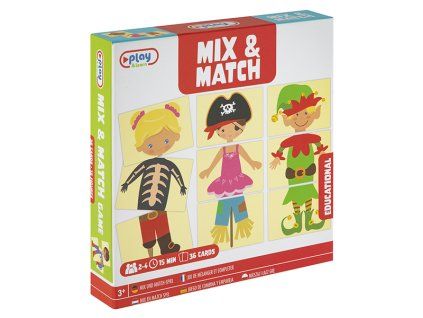 Puzzle - Vtipné trojice - 36 ks karet