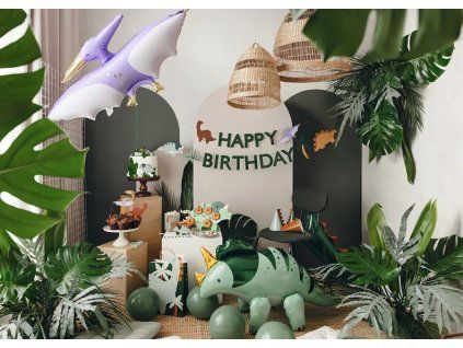 Narozeninový banner Happy Birthday Dino 3 m