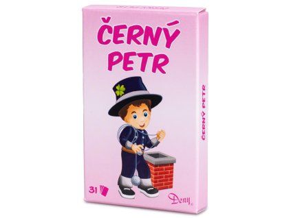 Karty Černý Petr pro dívky 31ks v krabičce