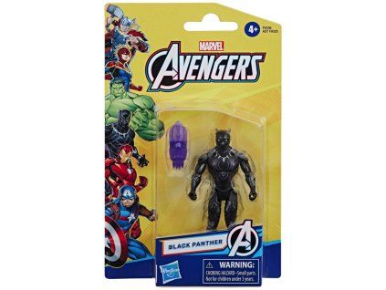 HASBRO - Avengers Black Panther figurka 10cm s příslušenstvím