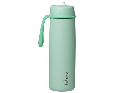 B.box Nerezová termolahev s brčkem 690 ml - spearmint