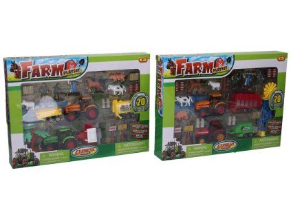 Farma set s traktory, 20 ks - dvě varianty