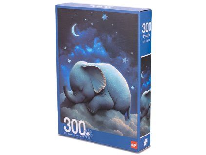 Puzzle - Spící slůně 300 dílků