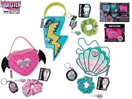 Monster High - Mini kabelka s doplňky, dva druhy