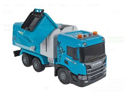 2-Play Traffic auto popeláři Scania 50cm na setrvačník