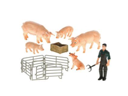 ZooLandia Farmář s rodinkou prasátek