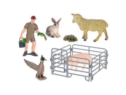 ZooLandia Farmár, ovca, prasnica, káčer a králik
