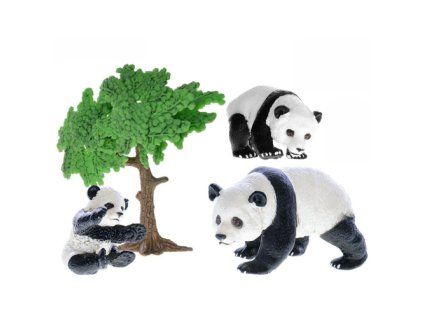 Panda s mláďatami a doplnkami  - ZooLandia