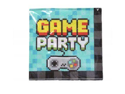 Party ubrousky - Game party, 20 ks