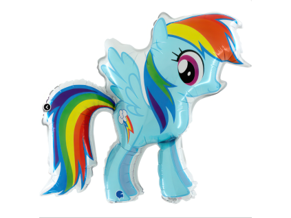 Fóliový balónek 84 cm My Little Pony Duhový Dash
