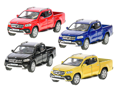 Kinsmart Mercedes-Benz X-class 13cm 1:42 kov zpětný chod