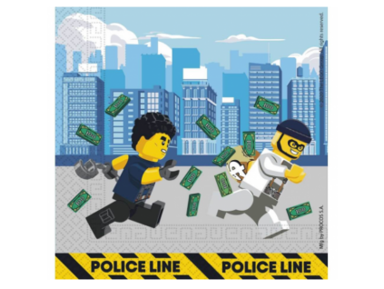 Papírové ubrousky Lego City, 20ks