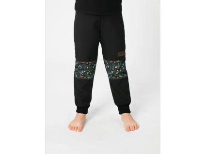 Drexiss softshellové kalhoty BLACK - JARO/PODZIM