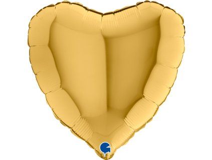 18012G5 Heart 18inc Gold 5 1