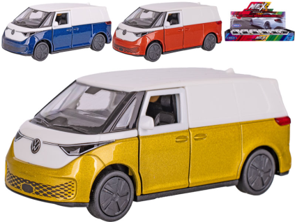 Welly Volkswagen ID. Buzz Cargo zpětný chod