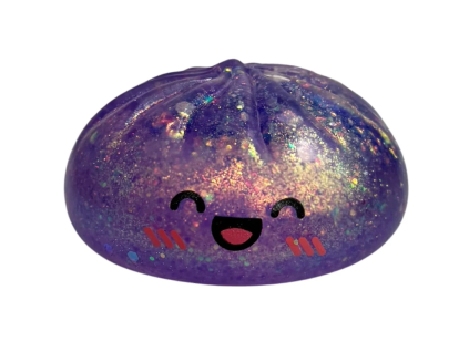 Squishy Dumpling Knedlíček v košíku 1 ks