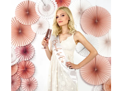 Šerpa pro nevěstu Bride to be - bílá