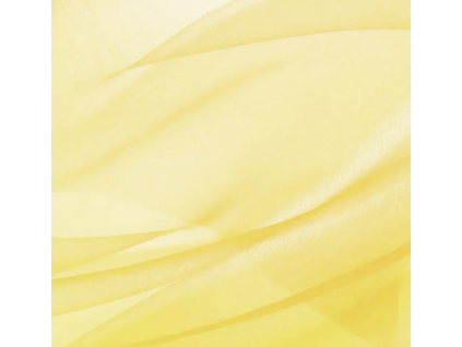 Organza žlutá - 36 cm x 9 m