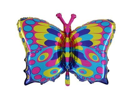 Fóliový balónek Motýl - 76 cm