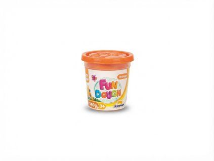 Kelímek modelíny 140 g - Fun Dough - oranžová