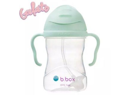 B.box HRNEČEK S BRČKEM GELATO PISTÁCIOVÝ 240ml