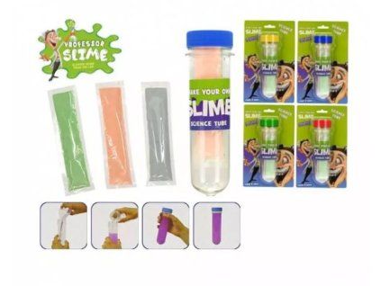 Továrna slizu 4x Sliz ve zkumavce