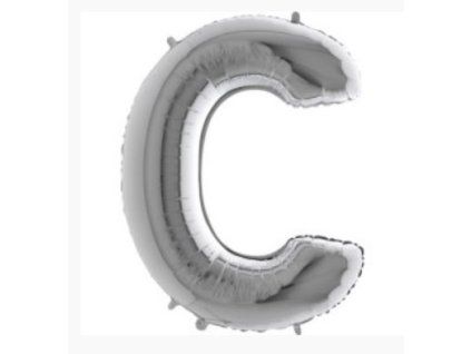 Fóliový balónek  písmeno C 102 cm - barevné varianty