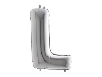 Fóliový balónek písmeno L 102 cm - barevné varianty